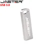 JASTER – clé USB 3.0 étanche en métal argenté, support à mémoire de 4GB 16GB 32GB 64GB, disque u, logo personnalisé ► Photo 2/6