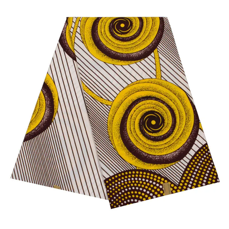 Полиэстер батик Африка печать вощеная ткань голландский воск высокого качества швейный материал для свадебного платья Африканский tissu 6 ярдов в партии
