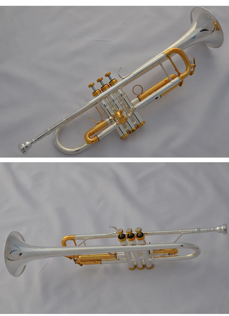 Stradivarius Bb Труба Naiputesi AB-190S медный музыкальный инструмент с фосфорным покрытием профессиональный инструмент рупора класса
