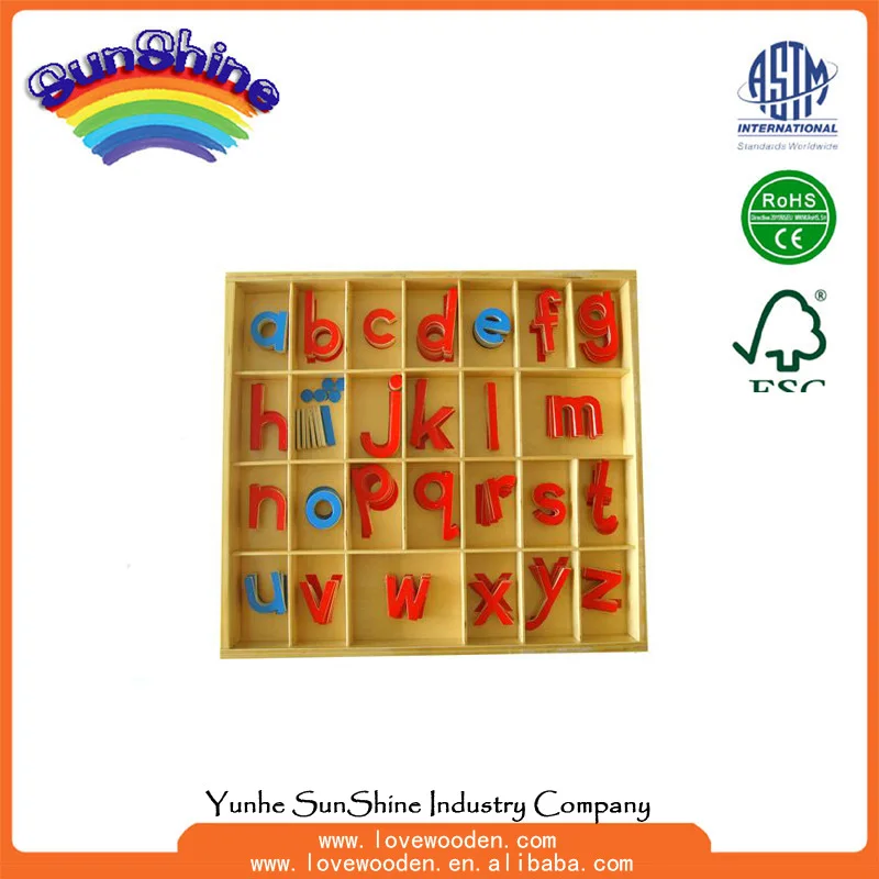 

Montessori Teaching Aids Montessori Language Education Teaching Aids Small Removable Lettered Baby CHILDREN'S Teaching Aids