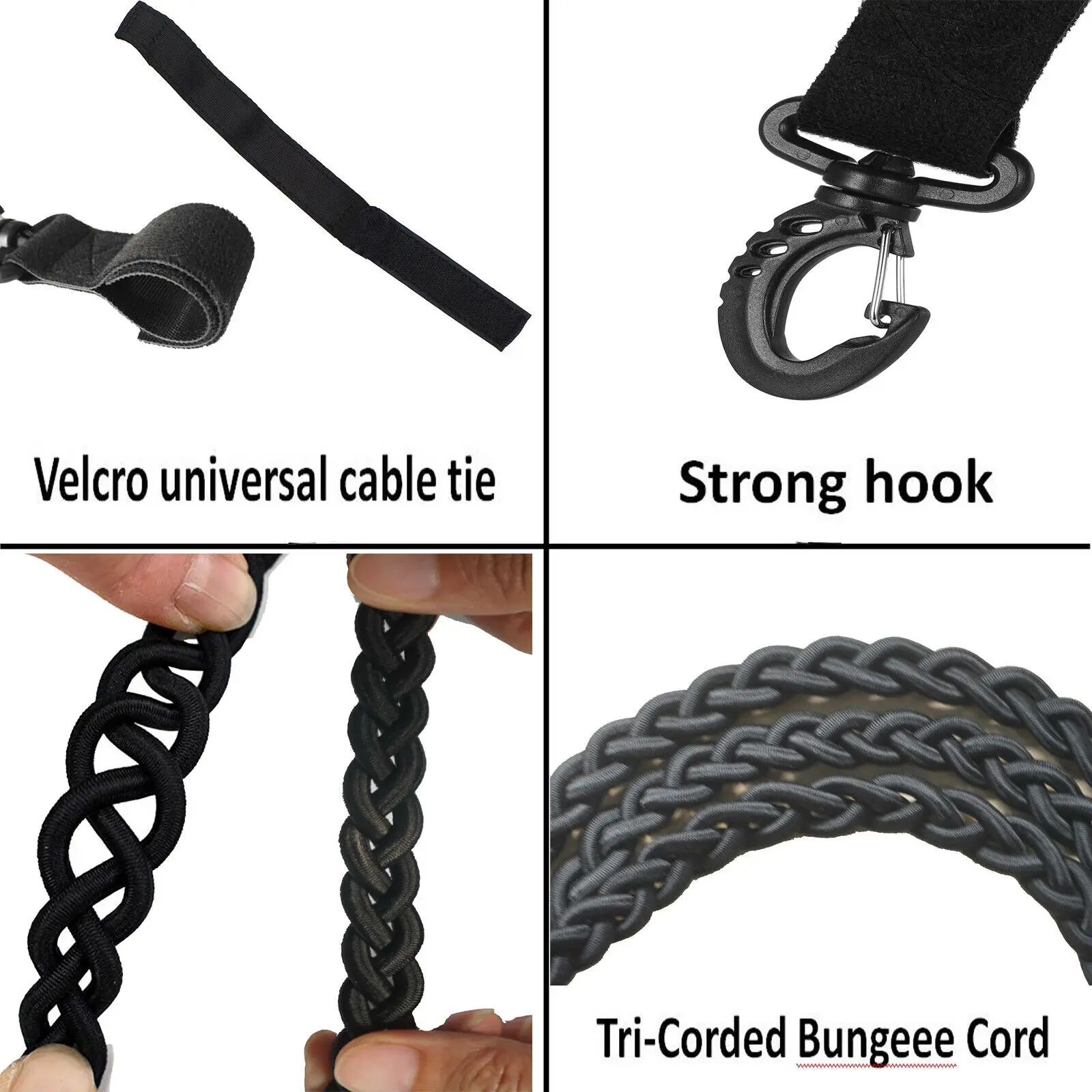 Tri-Corded Travel Clothesline for Hotel Travel Camping Laundry Room,No Pins Need 2