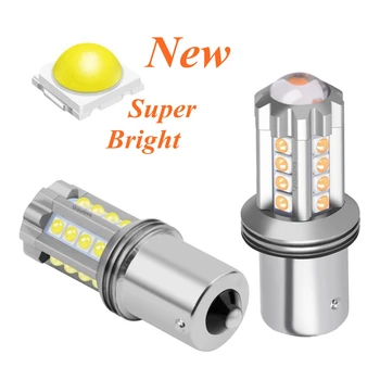 

2PCS 1156 BA15S P21W R10W 7506 Super Bright High Quality LED Car Brake Bulb Auto Reverse Lamp Turn Signals Daytime Running Light