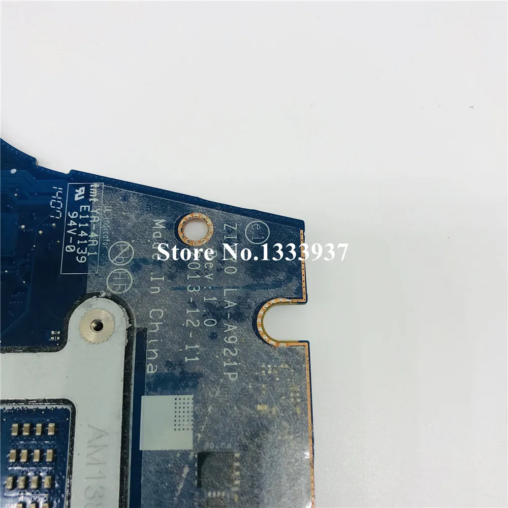 Ideal  For lenovo yoga2 yoga 2 13 YOGA2-13 Pro Laptop motherboard i5-4200U SR170 LA-A921P ZIVY0 Mainboard