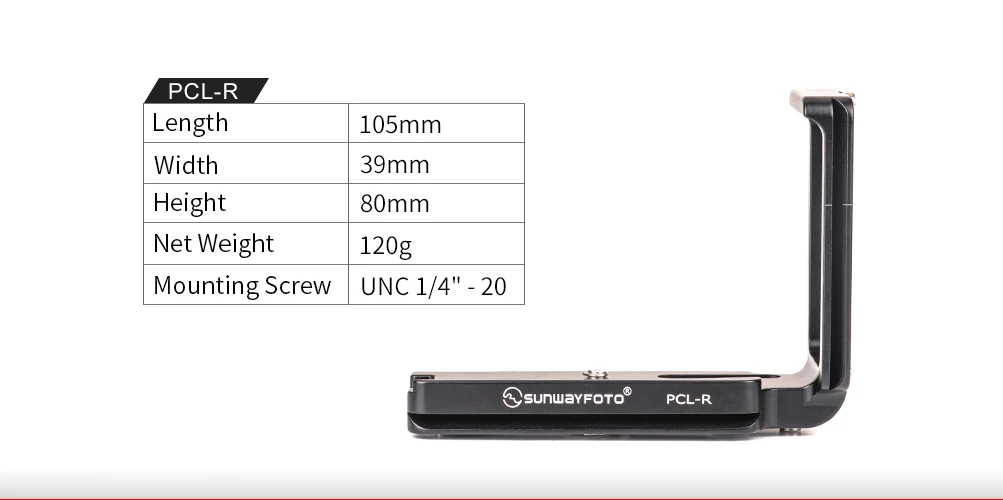 SUNWAYFOTO PCL-R специальный l-кронштейн для Canon EOS R