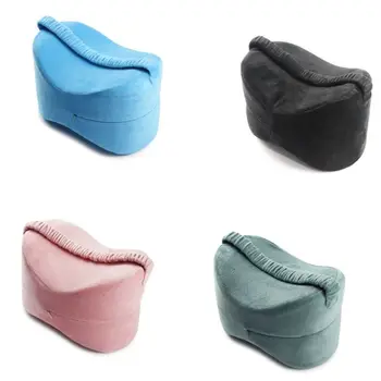 

Knee Pillow Memory Foam Leg Positioner for Side Sleeping Knee Support Cushion