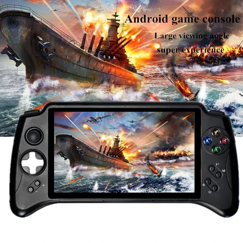 

Powkiddy X17 Simulator Retro Handheld Game Console 7.0 inches IPS Touch Screen QuadCore HD Output 5KmA Long-lasting Voyage Gifts