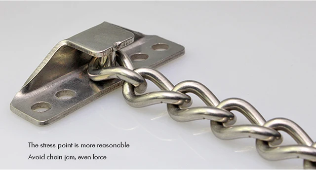 Stainless Steel Window Chain Lock,Sliding Limiter Lock ,Guard Door  Restrictor Child Window Safety Security Chain Lockfor Flat Open Windows  Anti Theft