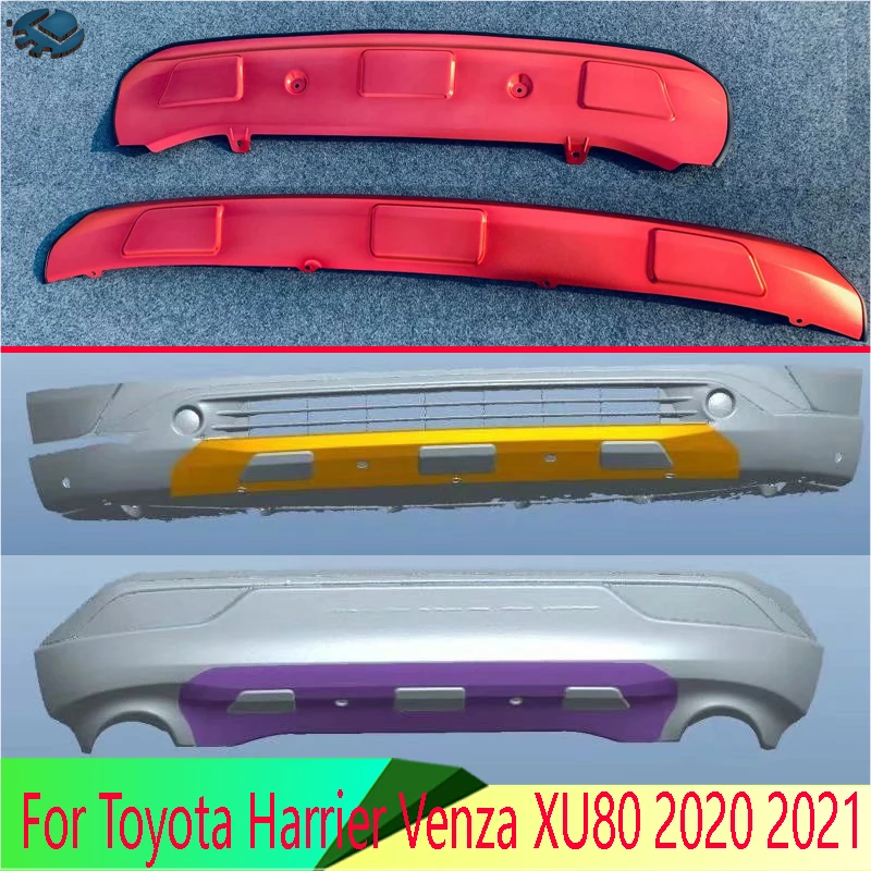 Для Toyota Harrier Venza XU80 2020 2021 автомобильные аксессуары из нержавеющей стали передний и