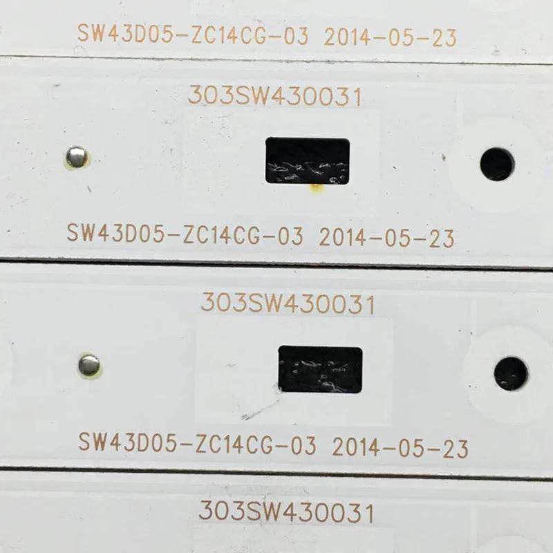 9 шт./компл. Skyworth 43E390E свет бар SW43D05-ZC14CG-03 303SW430031 5 задние фонари