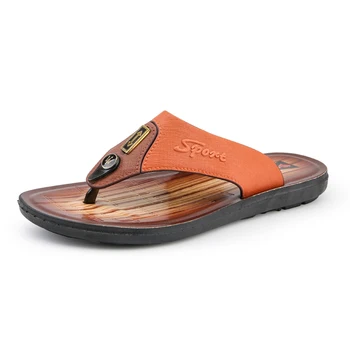

Summer Men Slippers Beach Sandals Comfortable Men Casual Shoes Popular Men Flip Flops Footwear Chinelos Masculinos Outdoor 39-44