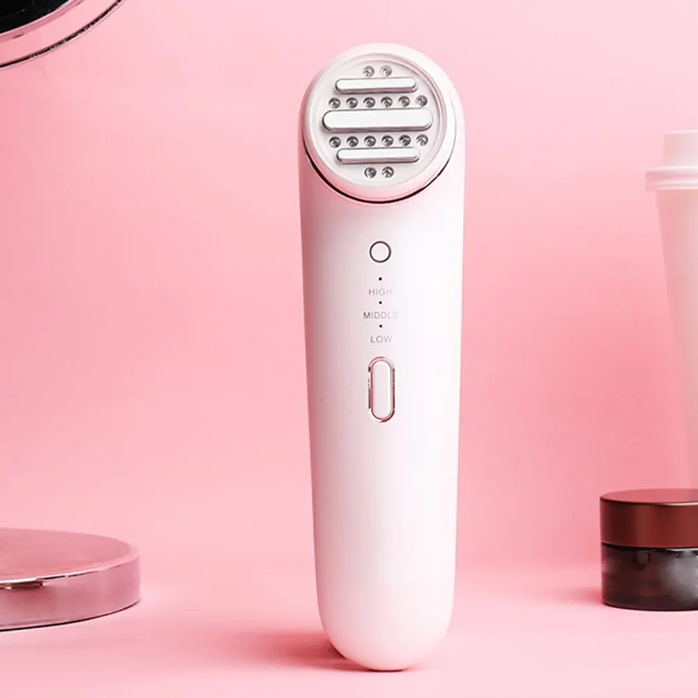 Radio Frequency Facial Rejuvenation RF Anti Aging Skin Lifting Beauty Instrument Home Use Portable RF Facial 4