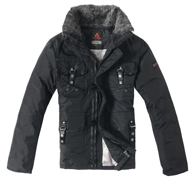 Abbigliamento Casual Doudoune Peuterey Piumino Di Marca Da Uomo Multi-Tasca Collo Di Pelliccia Staccabile Cappotto Uomo Abbigliamento Outwear Masculin