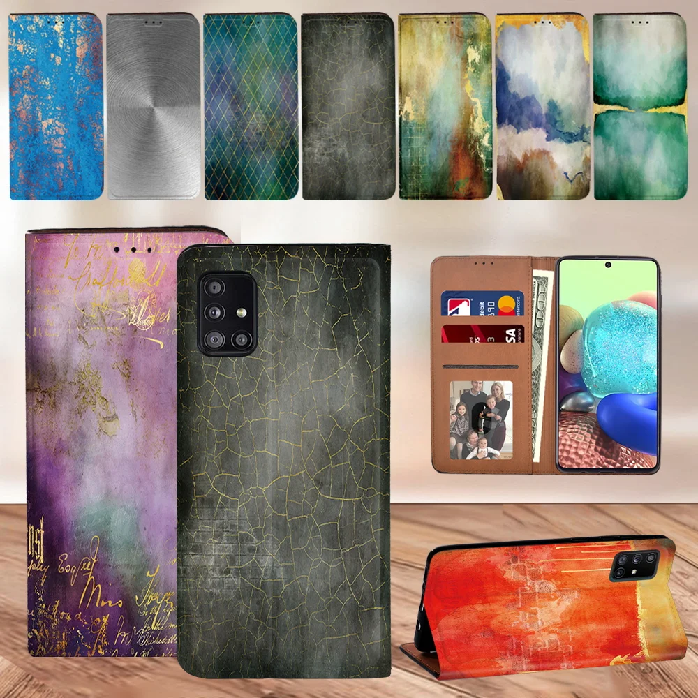 

for Samsung Galaxy A70/Galaxy A70S/Galaxy A71 Phone Case Luxury with Card Slot Shockproof Leather Case Mobile Phone Accessories