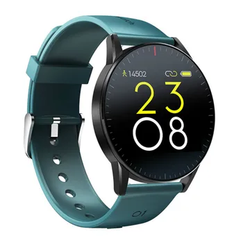 

QS09 1.3in Touch HD IPS Screen Smart Bracelet 170MA Polymer Bbattery Zinc Alloy Shell Smart Band Waterproof Smart Sports Watch