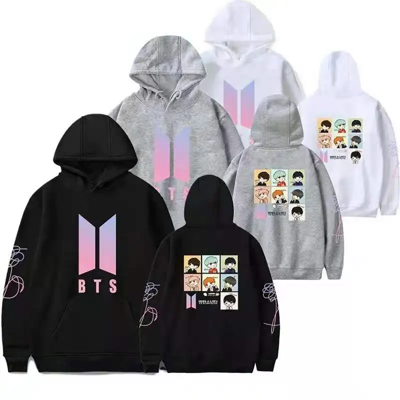 Знаменитая Корейская группа love yourself JK на весну и осень для мальчиков девочек