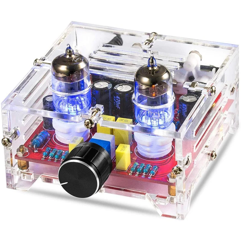 Hifi Fever 6J1 Tube Preamp Amplifier Board Dual Channel Class A Volume Control Adjustment Tone Preamplifier | Компьютеры и офис