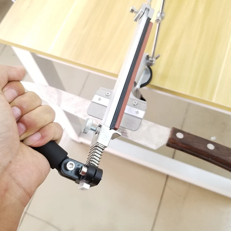 Система заточки ножей Профессиональная точилка для ножей с фиксированным углом заточка камня заточка машины