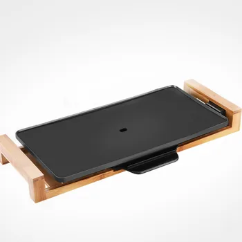 

BBQ Grill Household Barbecue Machine Korean Smokeless Barbecue Pan Electric Baking Pan Ceramic Non-stick Barbecue Pot Teppanyaki