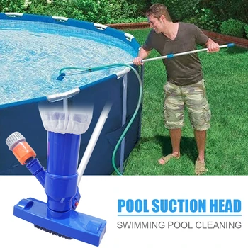 

Swimming Pool Jet Vacuum Suction Head Detachable Pond Fountain SPA Cleaner Brush Easy Carrying Swimming Portable Parts