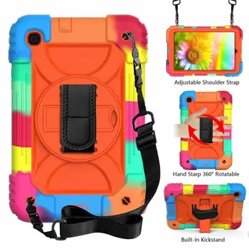 

Full Protection Back Cover For Samsung Galaxy Tab A 8.4\" 2020 T307 Shockproof Armor Heavy Protective Rugged Duty Tablet Case