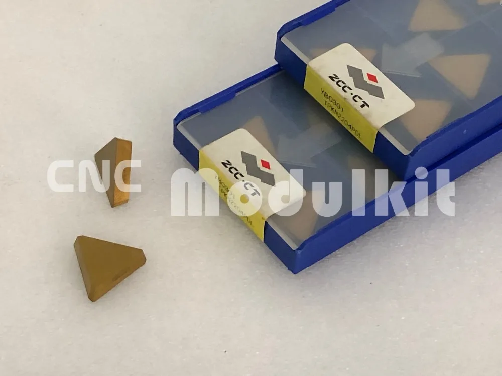 TPKN2204PDL YBC301 Diamond ЧПУ токарное лезвие вставки ЧПУ карбидные CNC оборудование мукомольных заводов нить для поворотного, режущего инструмента 10 шт. Модульный Набор CNC