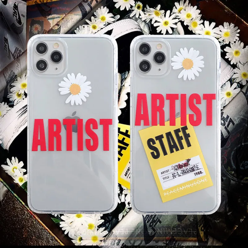 Модный чехол для телефона G dragon peaceminusone x Fragment Daisy для iphone 6 s 7 8 plus 11 pro X Xs Max Xr прозрачный мягкий чехол Fundas