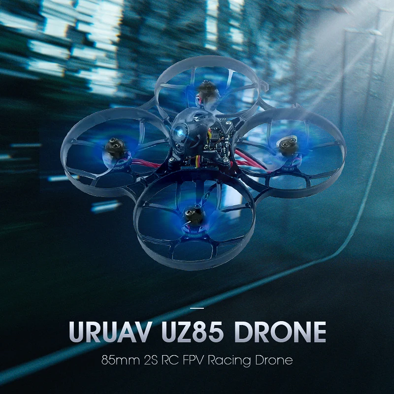 Glatte Kritik skøjte Uruav Uz85 85mm 2s Rc Fpv Racing Drone W/ Caddx Ant Lite Camera Crazybeex  Aio F4 Flight Controller & Onboard 4in1 Brushless Esc - Rc Helicopters -  AliExpress