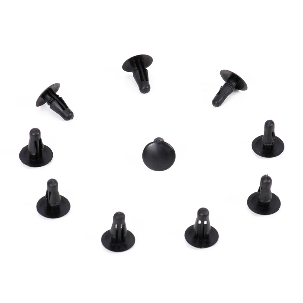 CITALL для Nissan Все модели#01553-00401# Новые 10 шт. нейлоновые заклепки панель диапазон фиксатор крепежа Диаметр головки: 11 мм