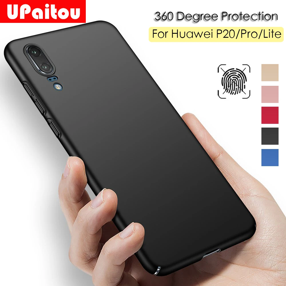 UPaitou Hard Matte Case for Huawei P40 P30 P20 Honor 20 10 9 8 Pro Lite 10i 20i Note 360 Full Cover PC |