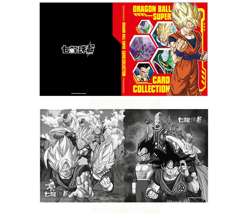 31,5*26 см супер Dragon Ball Z карточная коллекция героев битва ультра инстинкт Гоку Вегета игровые карты