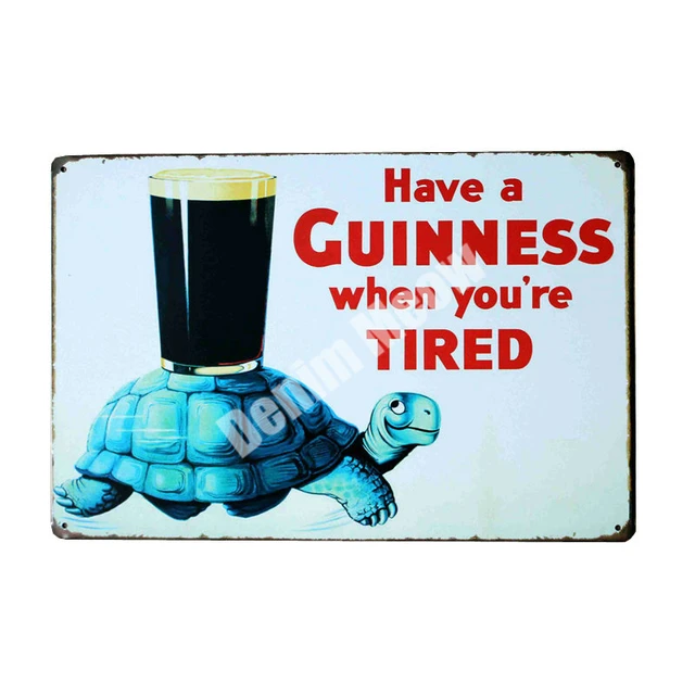Guinness Plaque Vintage Metal Tin Signs Bar Pub Decorative Plates VODKA Wall Stickers Corona Iron Poster Beer Advertising Sign N