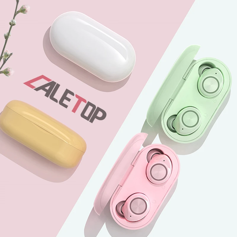 Мини-наушники Bluetooth Caletop TWS беспроводные наушники-вкладыши с сенсорным