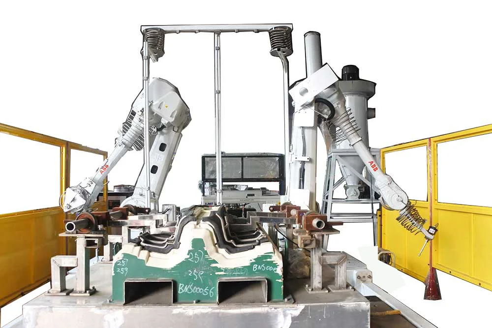 Dual-Station-Robot-Water-Cutting-Automotive-Trim-Equipment