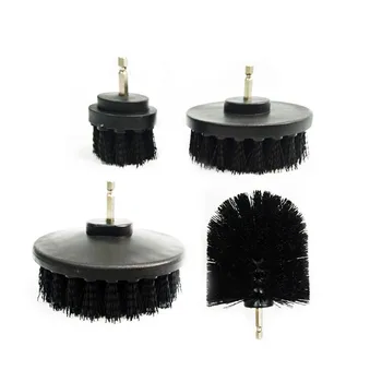 

4 Pcs/Set Power Scrubber Cleaning Drill Brush Tile Grout Tools Tub Cleaner
