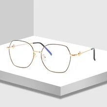 Женские очки, оправа, синий светильник, блокирующие очки, металлическая оправа, очки для компьютера, очки, оправа PL1172