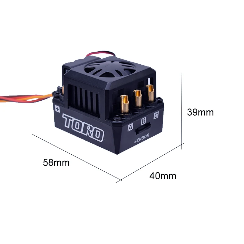 SKYRC TORO TS150 150A бесщеточный сенсорный двигатель ESC для 1:8 RC автомобиль багги Truggy монстр грузовик Trx4
