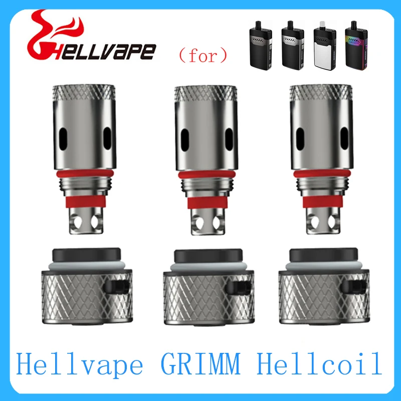 3 шт./лот спираль Hellvape GRIMM Hellcoil катушка для вейпа С deck elctronic аксессуары 30 Вт POD
