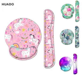 

Mouse Pad with Wrist Rest for Computer Mackbook Laptop Keyboard Mouse Mat with Hand Rest Mice Pad