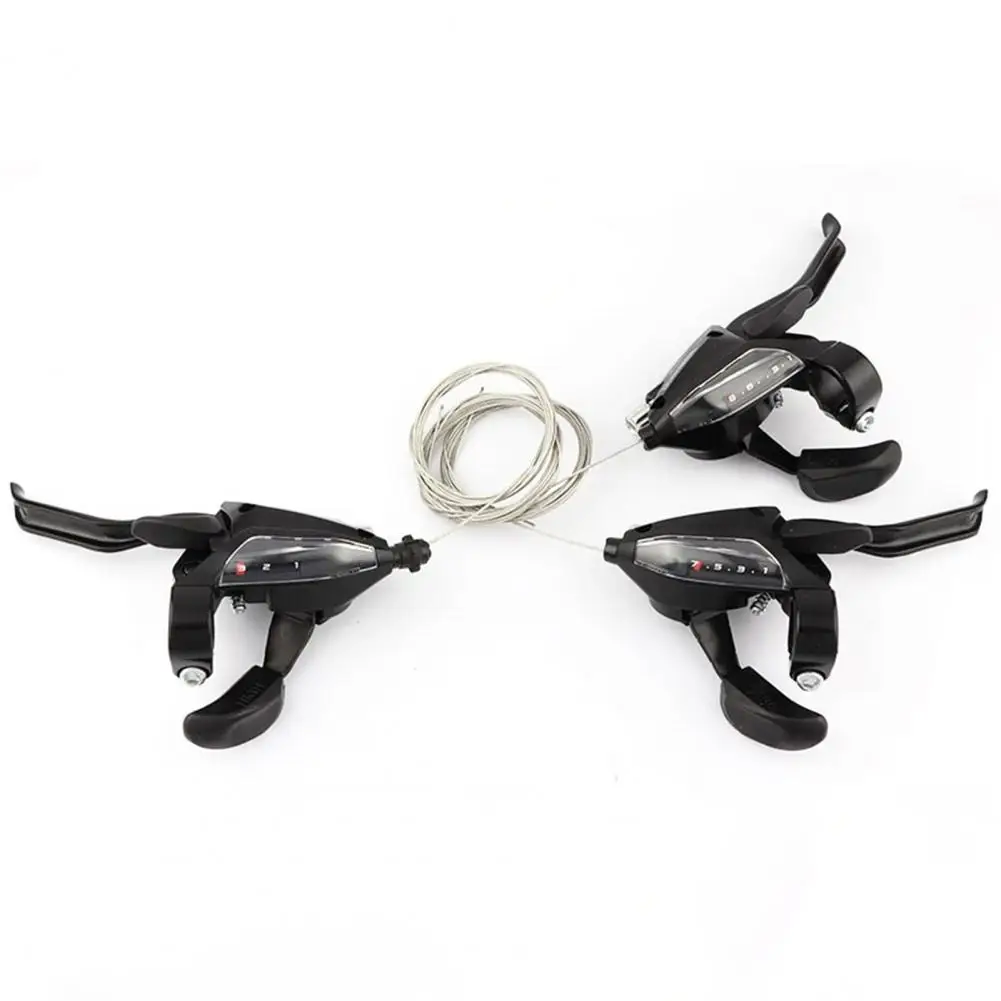 EF500 trigger shifter 3/7/8 gear left and right Corrosion resistant ABS sensitive transmission Bicycle brake Bicycle accessories