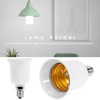 

5/10pcs 85-285V Adjustable Screw E12 to E27 Lamp Holder Converter Adapter LED Light Bulbs Socket Base Lighting Accessories