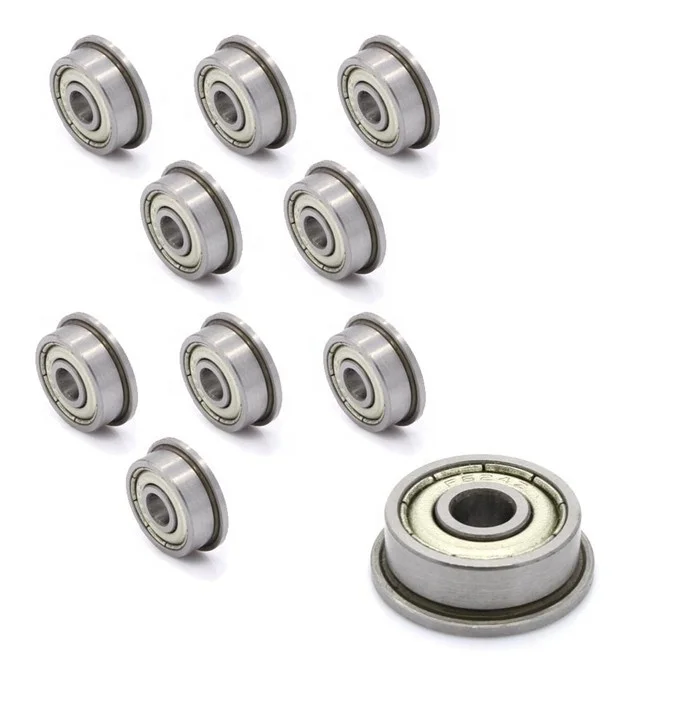 10PCS Flange bearing F681X-ZZ F682ZZ F683ZZ F684ZZ F685ZZ F686ZZ F687ZZ F688ZZ F689ZZ ball bearings,miniature bearings,mini ball bearing