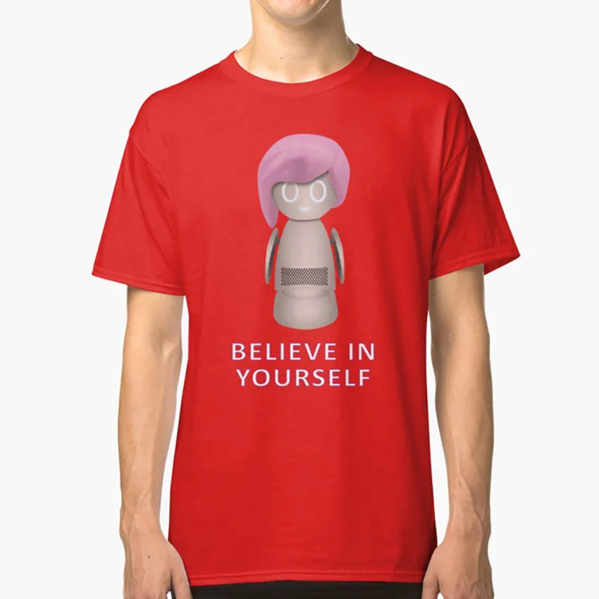 Black Mirror-Rachel, Jack and Ashley Too-футболка Believe in yourself black mirror сезон 5 - Цвет: Красный