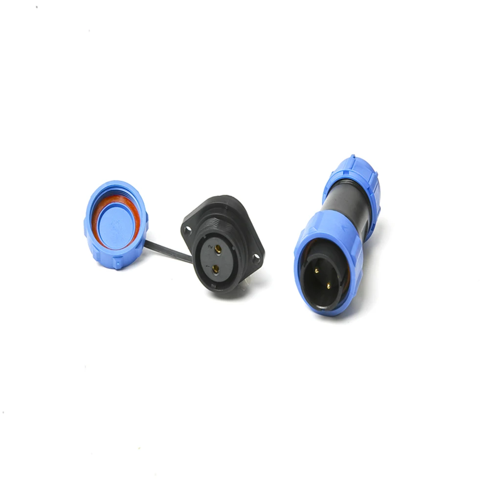 

SP17 IP68 Waterproof Connector Male Plug & Female Socket 2/3/4/5/7/9 Pin Panel Mount Wire Cable Connector Aviation Plug