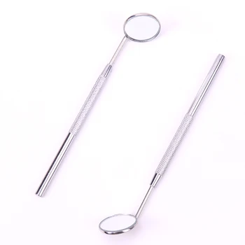 

Stainless Steel Dental Mirror Instruments Mouth For Checking Eyelash Extension Applying Eyelash Tools & Teeth Tooth Clean Oral