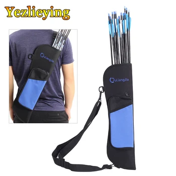 

Portable Arrow Quiver Bag Back Separator Bow Adjustable Hunt Quiver Archery Holder Arrow Bow Waist Bag Target