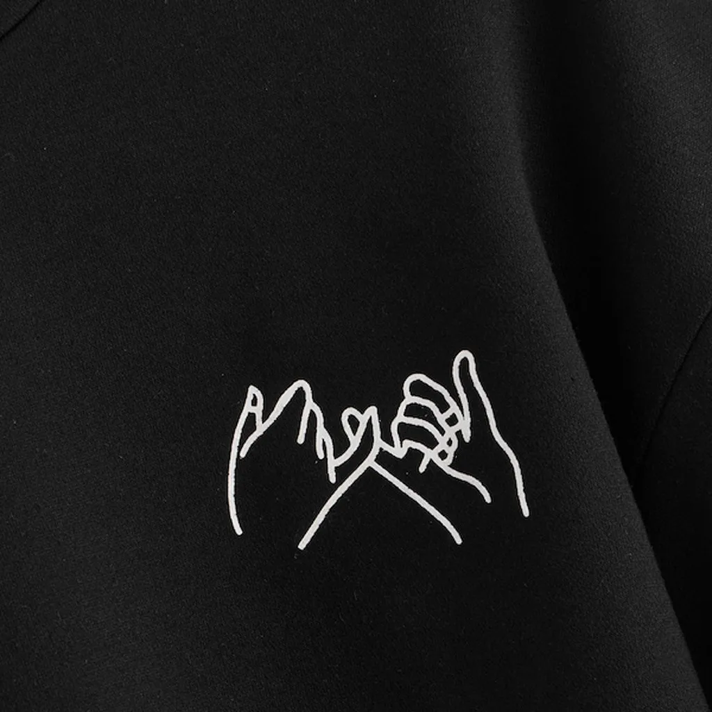 Crop Top Women Print Tops Streetwear Hip-hop Sweatshirt Long Sleeve Female Kawaii Roupas O-Neck Solid Sudadera Mujer Moletom