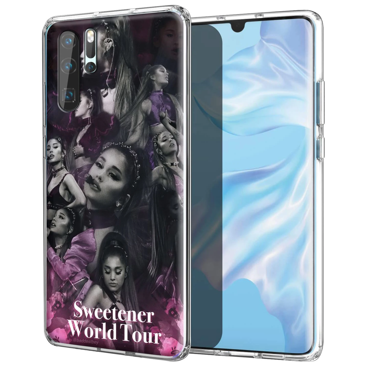 Силиконовый чехол Call Me Angel Ariana Grande для Huawei Y6 Y7 Y9 Prime 2019 2018|Бамперы| |