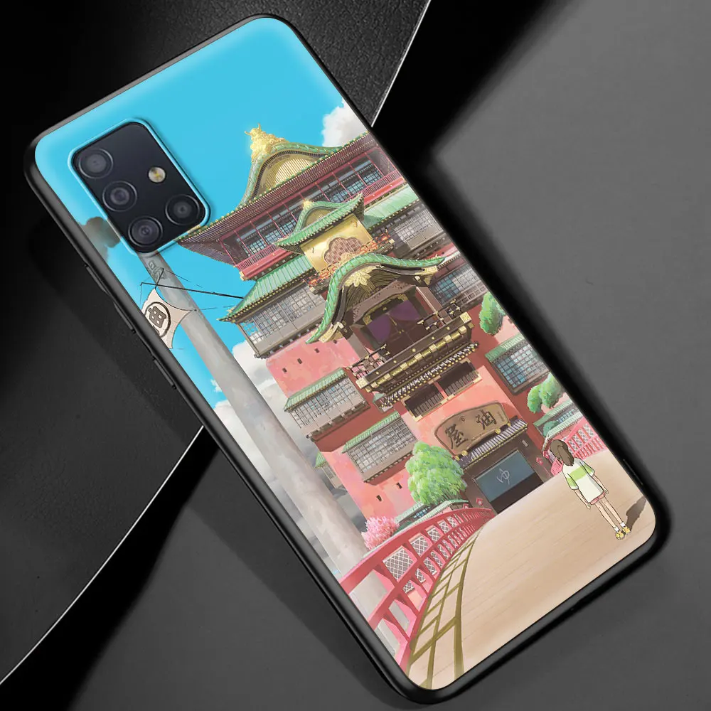 Japan Anime chihiro Spirited Away Silicon Phone Case for Samsung Galaxy A51 A71 A21S A12 A11 A31 A52 A41 A32 5G A72 A02S Cover Japan Anime chihiro Spirited Away Silicon Phone Case for Samsung Galaxy A51 A71 A21S A12 A11 A31 A52 A41 A32 5G A72 A02S Cover