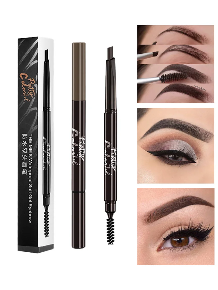 MEIS Lasting Professional Fine Sketch Liquid Eye Brow Pencil Eyebrow