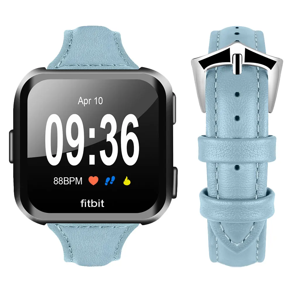 Высококачественный ремешок для часов Fitbit Versa ремешок для браслета Fitbit Versa Смарт-часы кожаный ремешок для наручных часов
